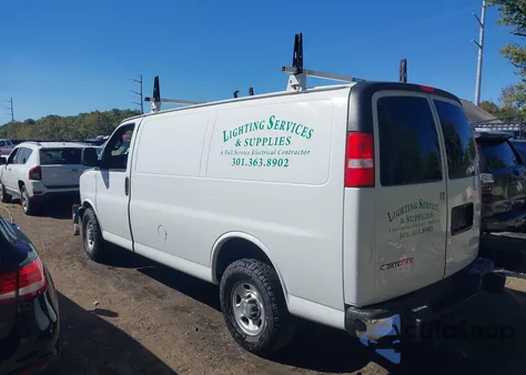 2018 Chevrolet Express 2500 Work Van from USA, damaged, VIN 1GCWGAFG9J1905025